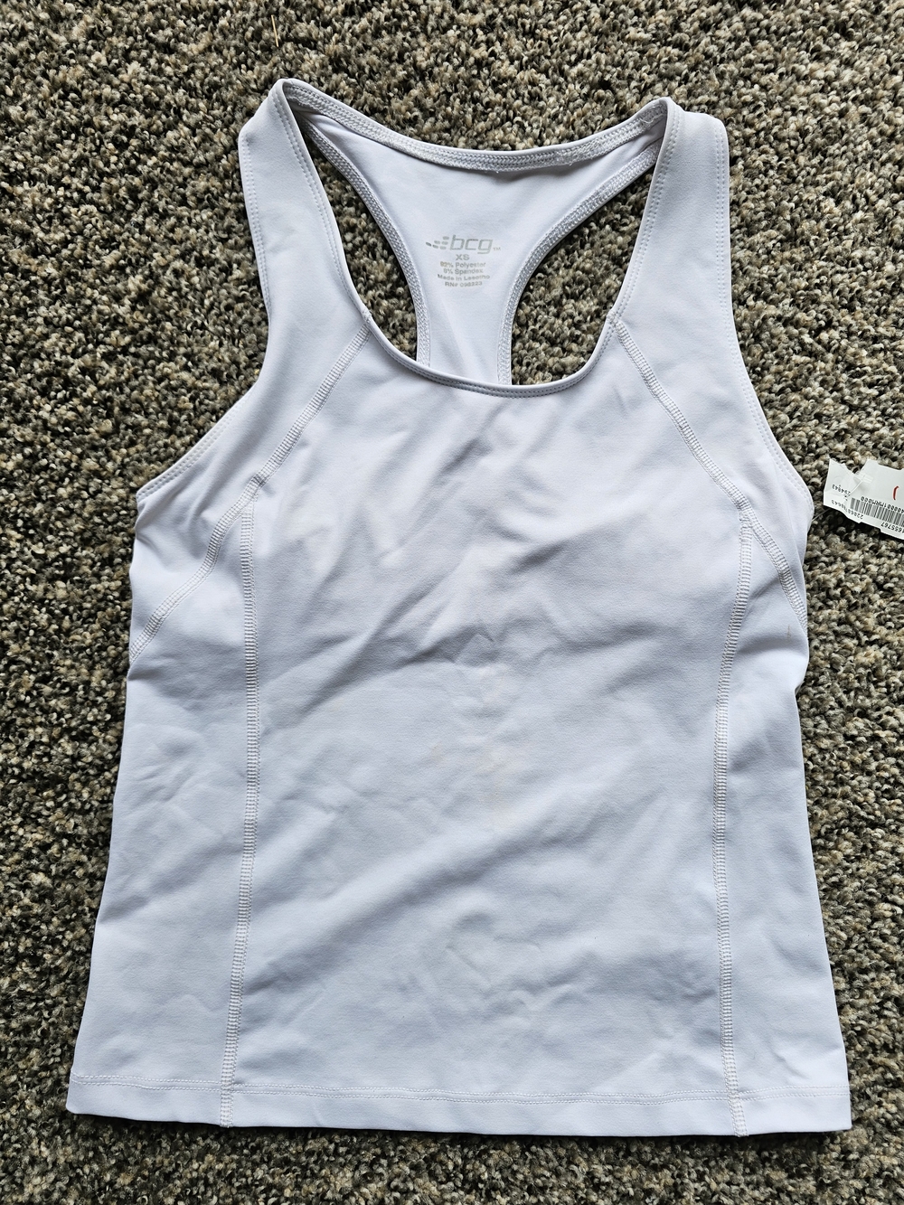 BCG Women’s Light Lavender Racerback Tank Top